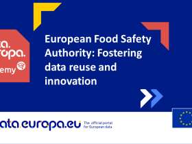 European Food Safety Authority: Fostering data reuse and innovation